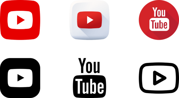 youtube icons