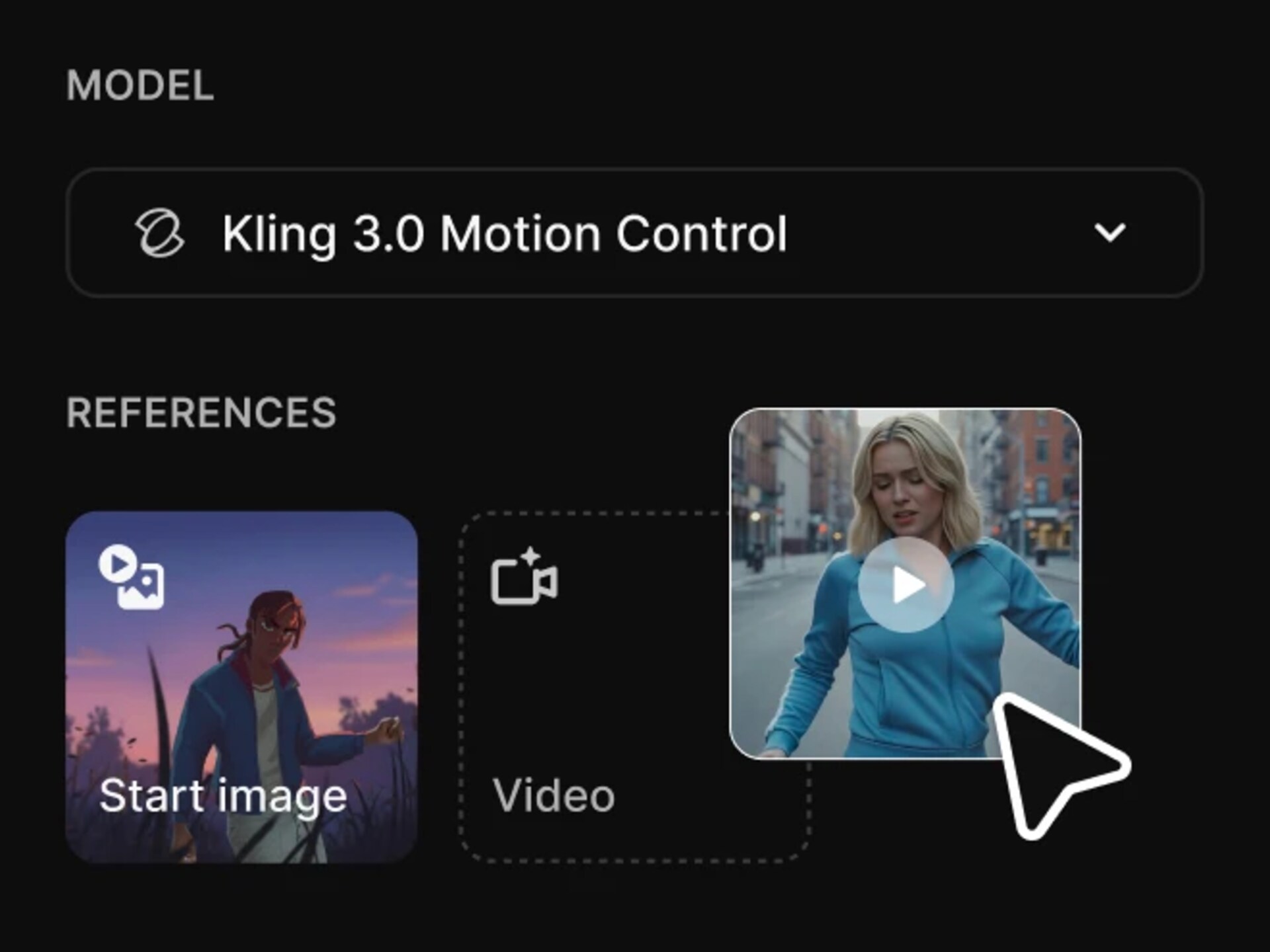 Upload your references
