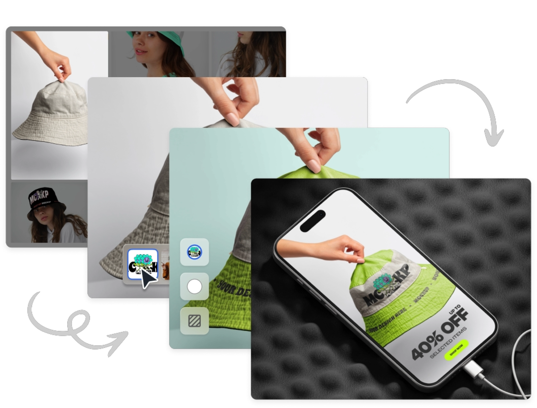 How to create a mockup online