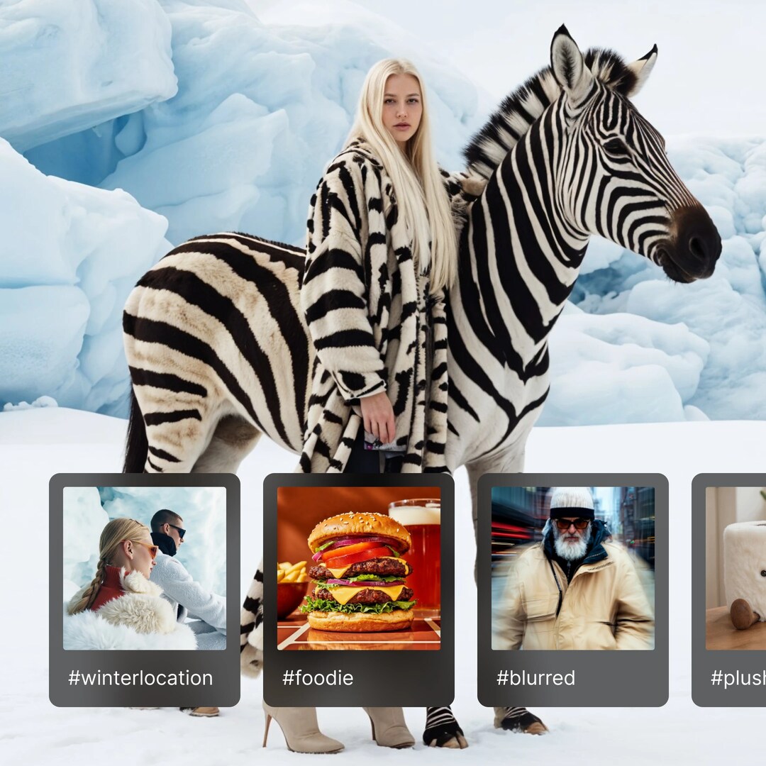 Generate consistent images with style